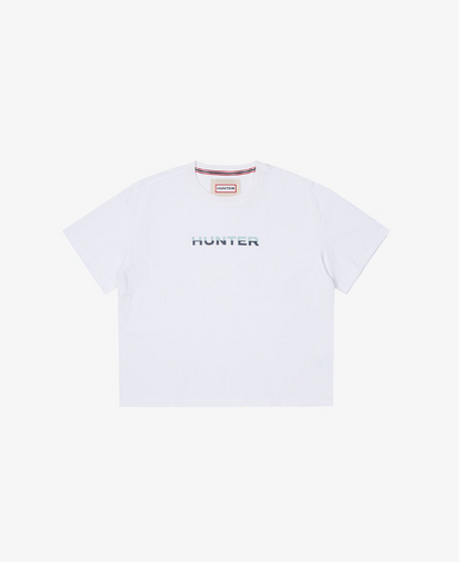 韓國 Hunter WOMEN Season Graphic Logo T-Shirt【HR006】