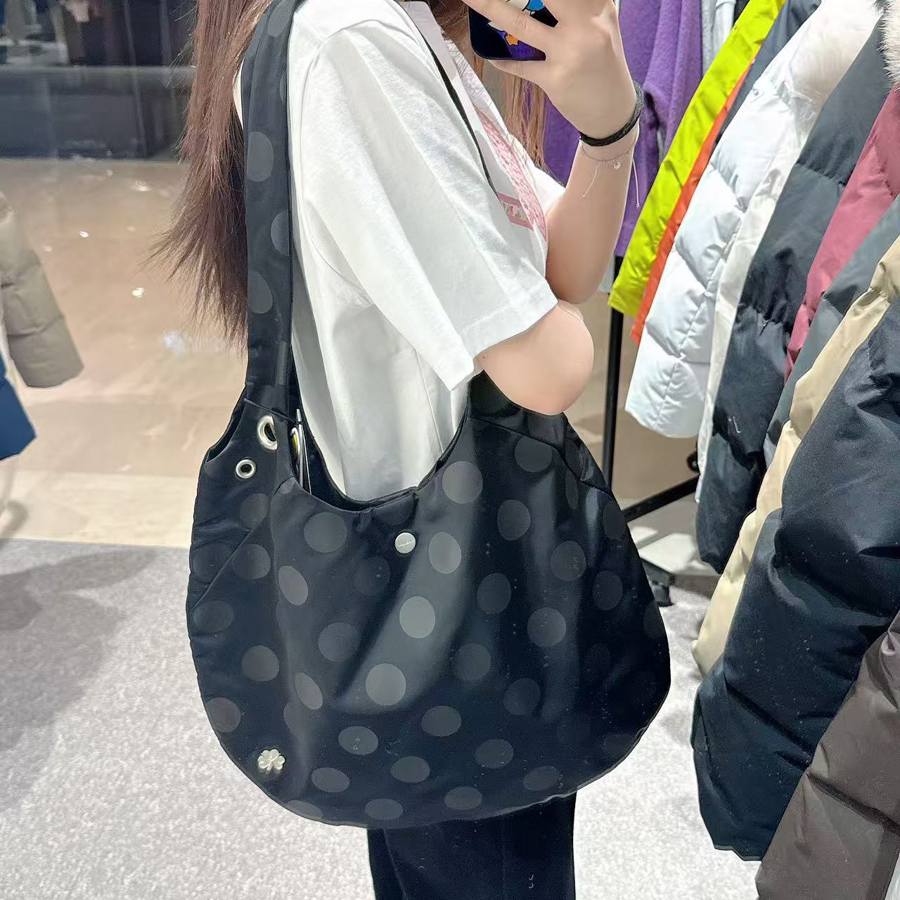 韓國 Mark Gonzales Women's Dot Big Dot Bag【MG226】