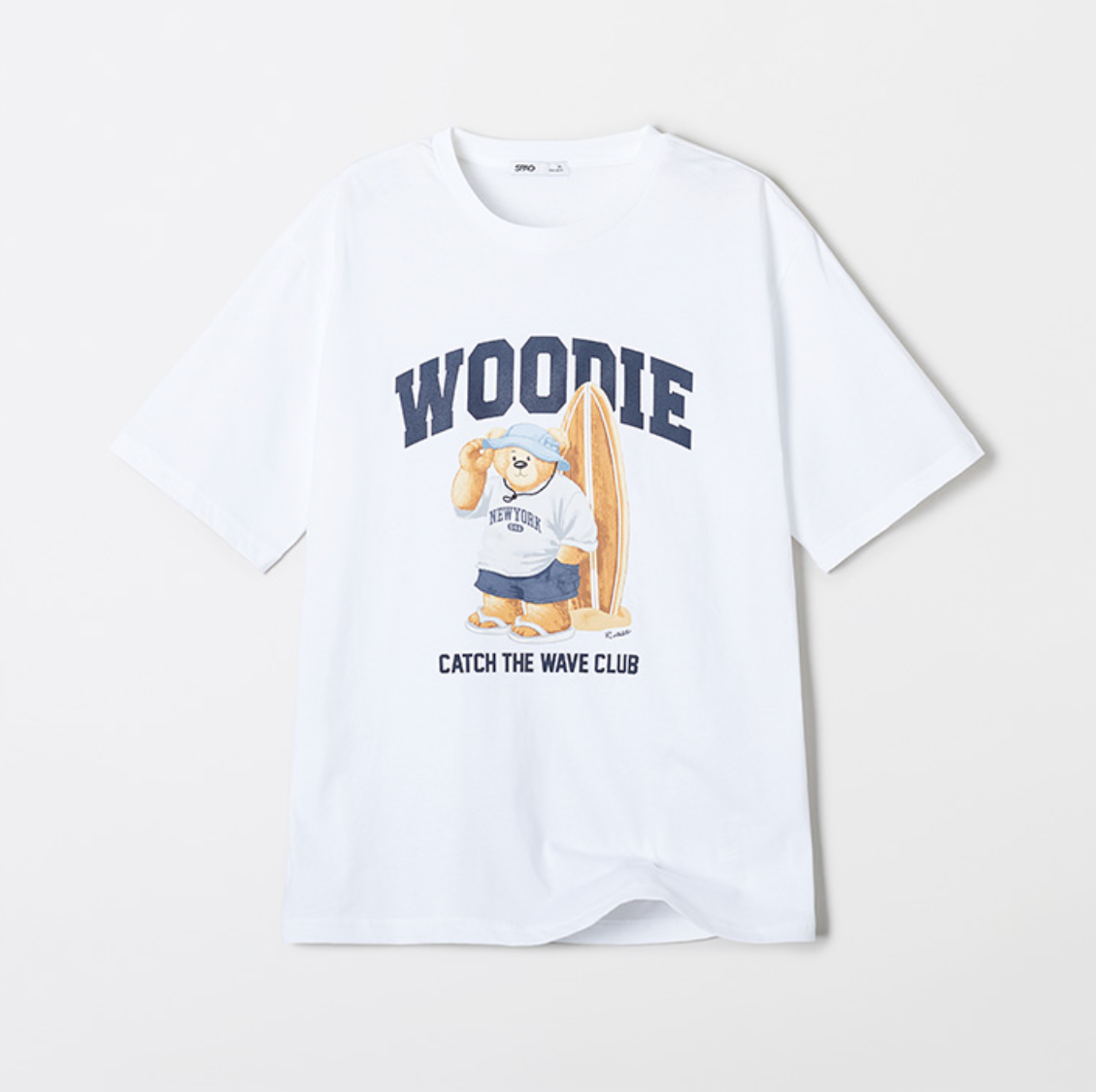 韓國 SPAO Surfing Heritage Short Sleeve T-Shirt【SP185】