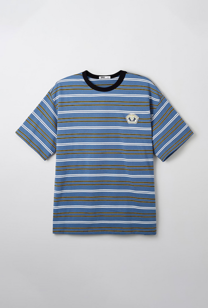 韓國 SPAO Striped Short Sleeve T-Shirt【SP176】