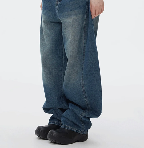 韓國 SPAO Women's Balloon Wide Jeans【SP209】