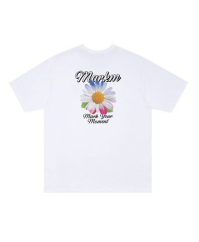 韓國 Markm Flower Graphic T-Shirt【MA178】