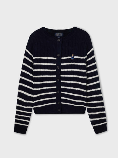 韓國 Who.A.U Steve Cable Cardigan【WA217】