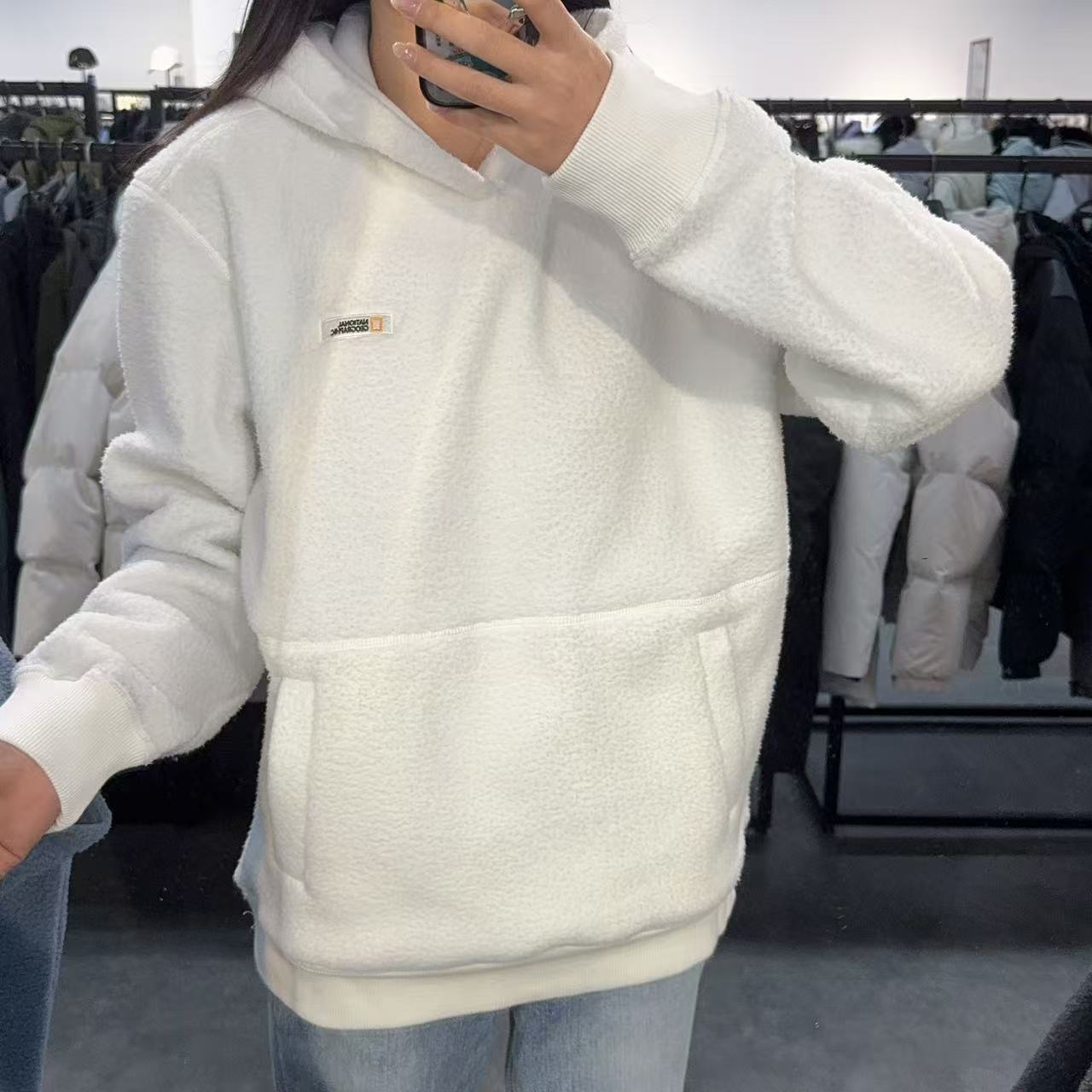 【現貨】韓國 National Geographic Wica Fleece Hoodie【NG418】