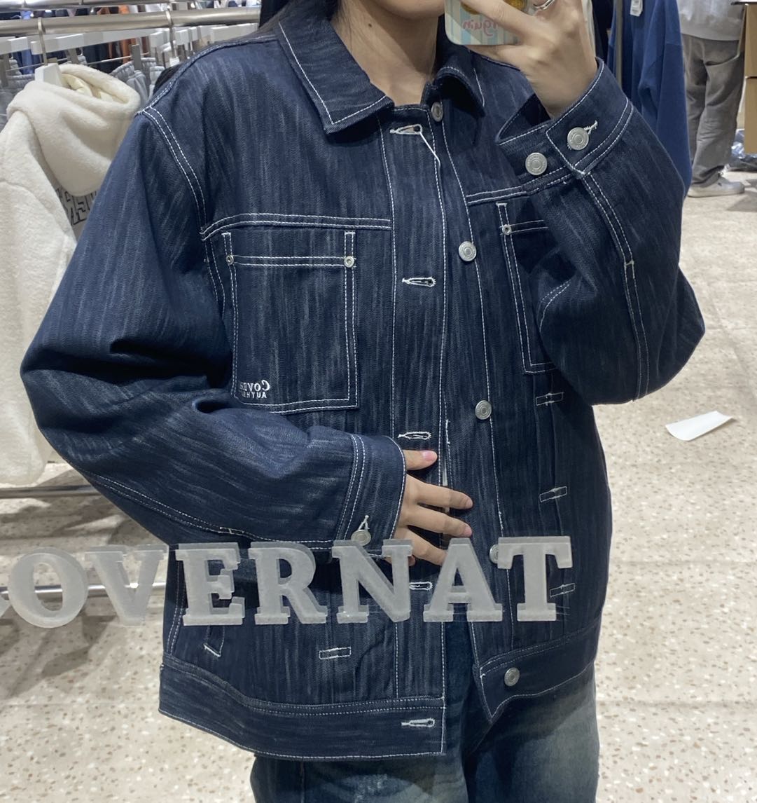 韓國 Covernat Denim Trucker【CO019】 - STT Mall HK 靚太網購