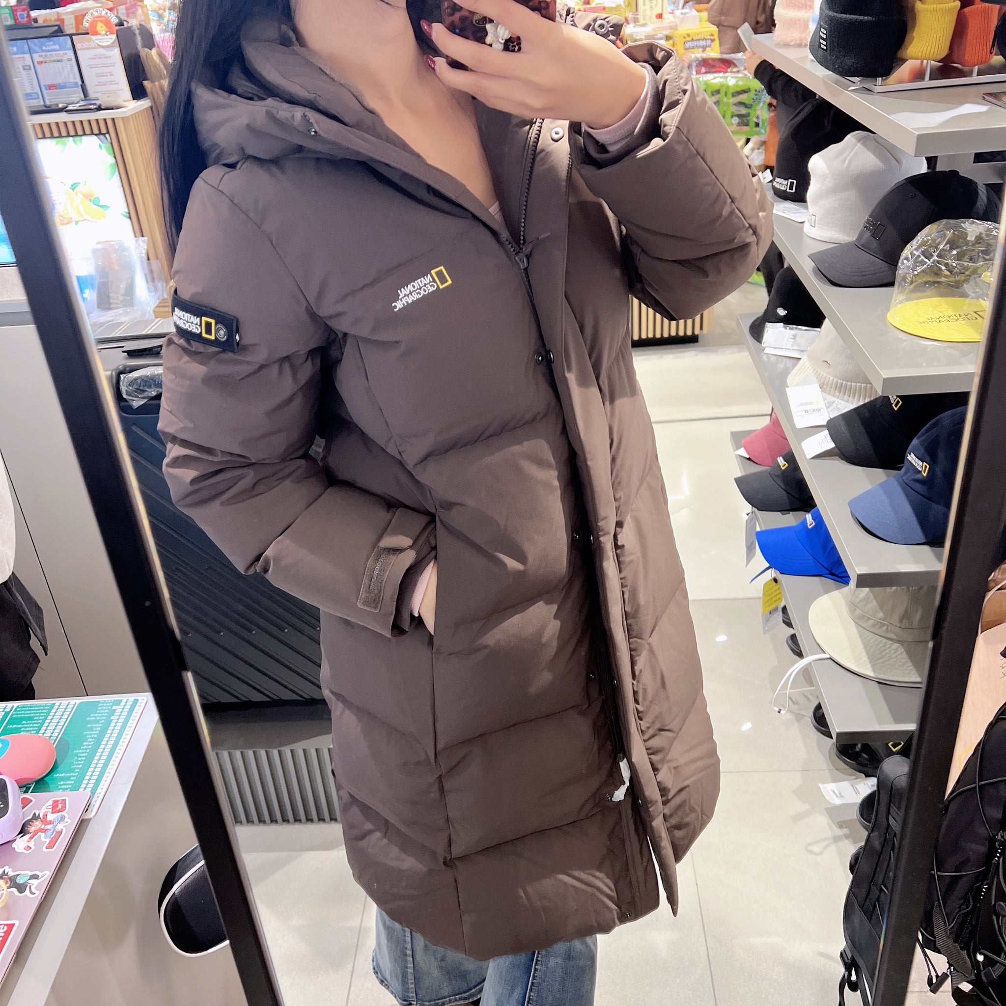 韓國 National Geographic Women's Cayman Pro Long-Length Goose Down Jumper (鵝絨)【NG146】