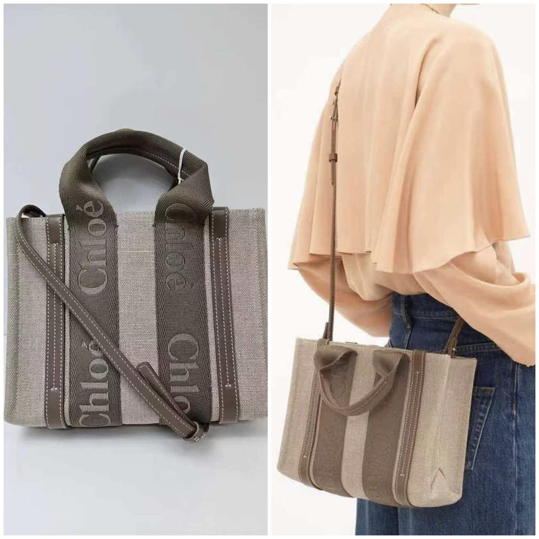 ChloeSmall Woody Tote Bag 【YS46】  訂金$1,000 總售價 $5600