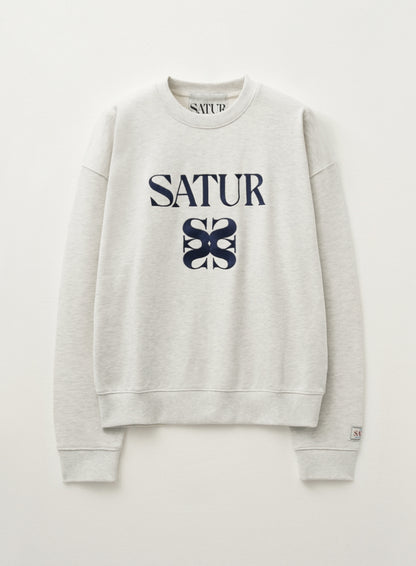 韓國 Satur Classic Logo Sweatshirt【SR014】