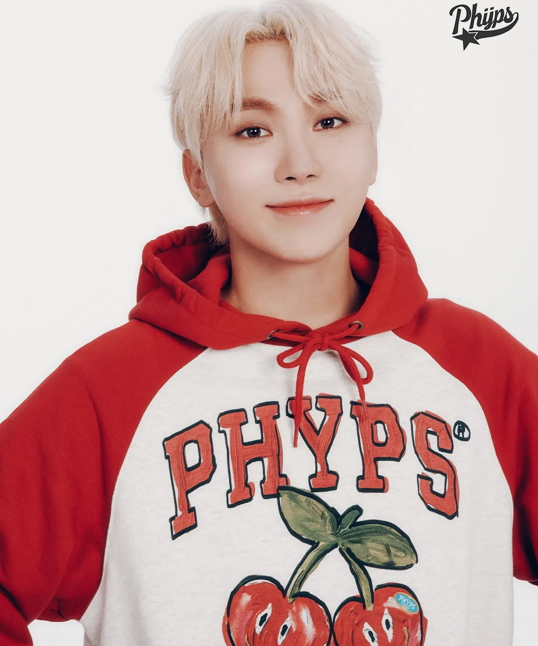韓國 Phyps Cherry Raglan Hoodie【PS001】