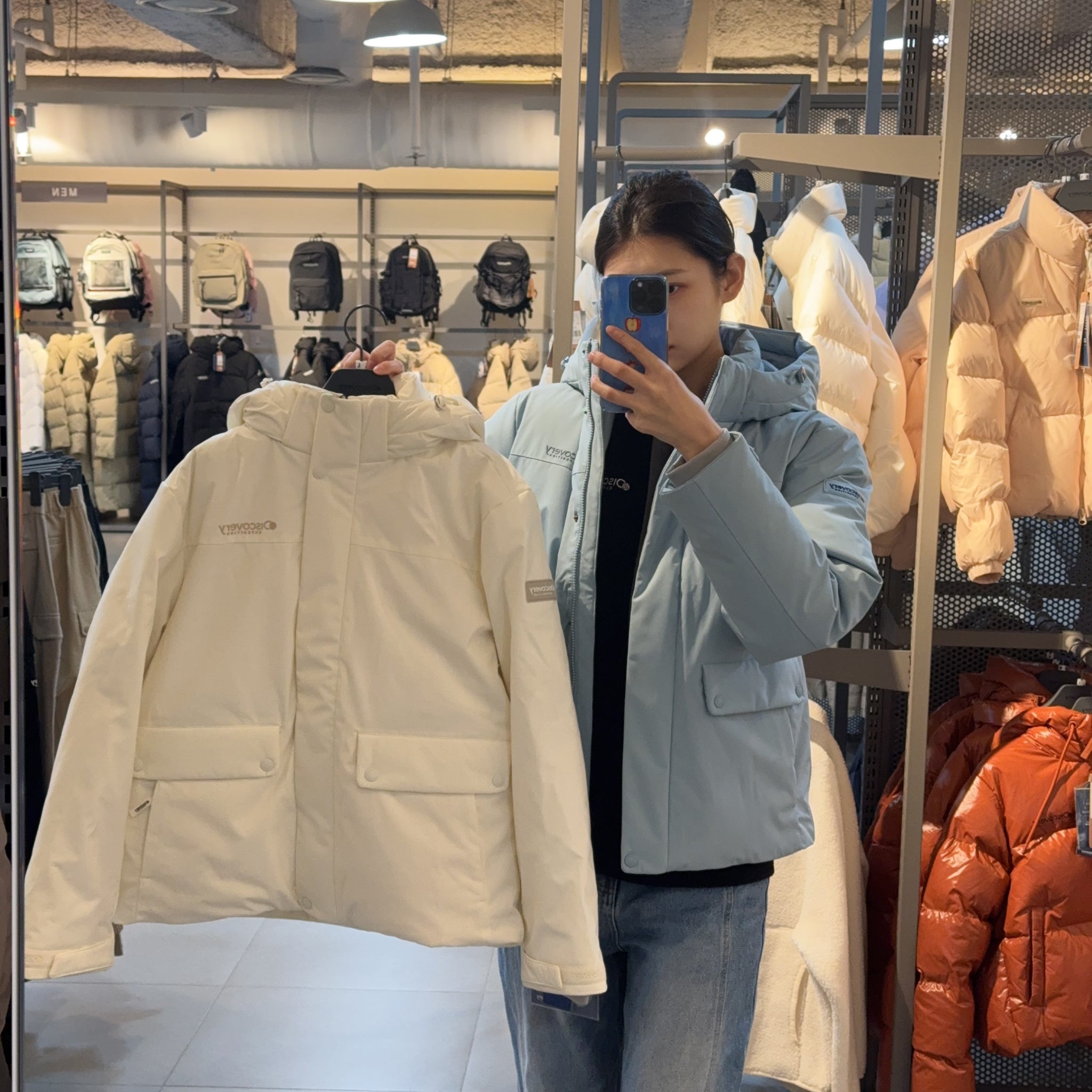 韓國 Discovery Women's Belus RDS Goose Down Short Padding (鵝絨)【DY177】