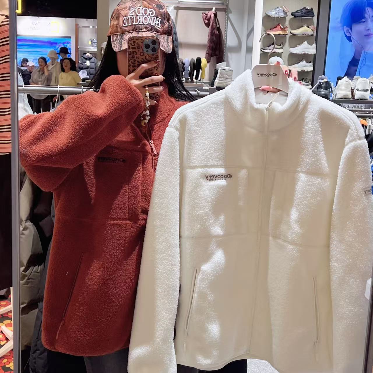 韓國 Discovery Tech Fleece High Neck Jacket【DY063】