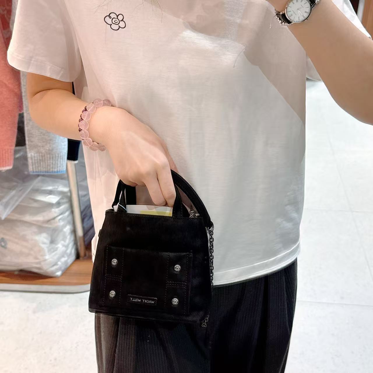 韓國 Wacky Willy Women's Chain Mini Bag【WW049】