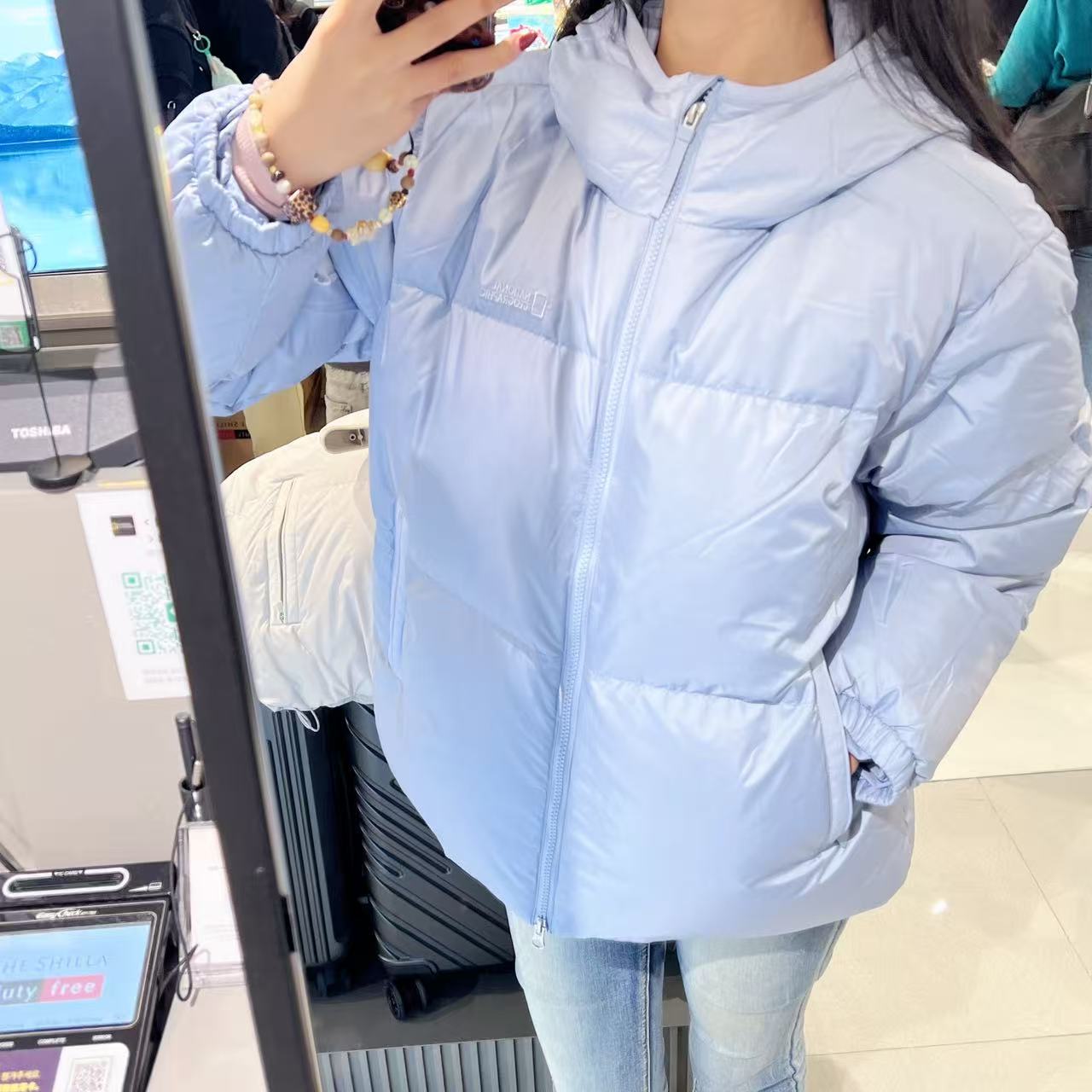 韓國 National Geographic Women's Aira Hoodie Goose Down Jumper (鵝絨)【NG143】