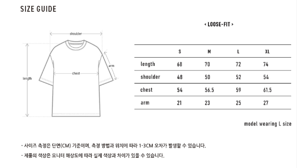 韓國 Markm Wave Slogan T-Shirt【MA162】