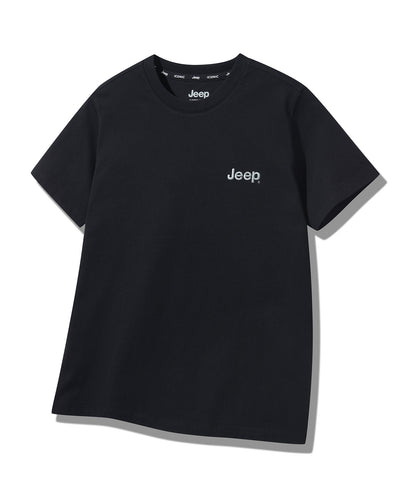 韓國 Jeep Women Logo Graphic Short Sleeve Tee【JP046】