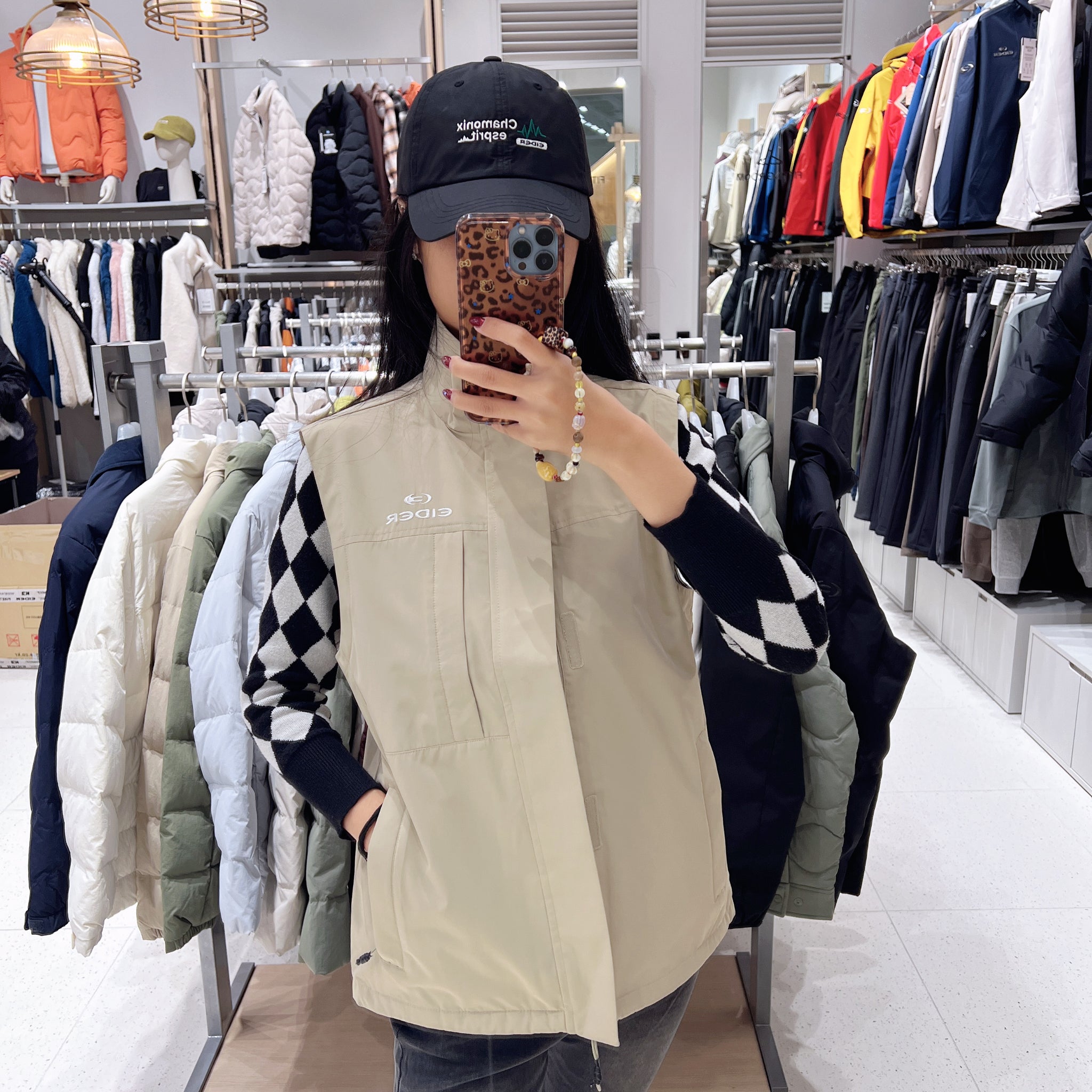 韓國 Eider Men's BLANC Blanc α 2L Windproof Vest【ER051】