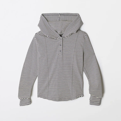 韓國 SPAO Hooded Snap Long Sleeve T-shirt【SP230】