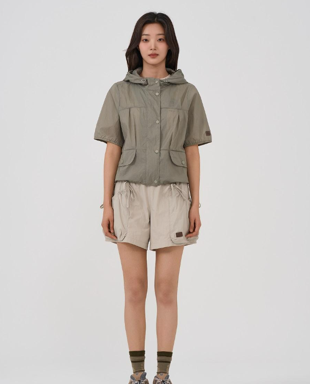 韓國 BBC Hoodie Short Sleeve Jacket【BC089】
