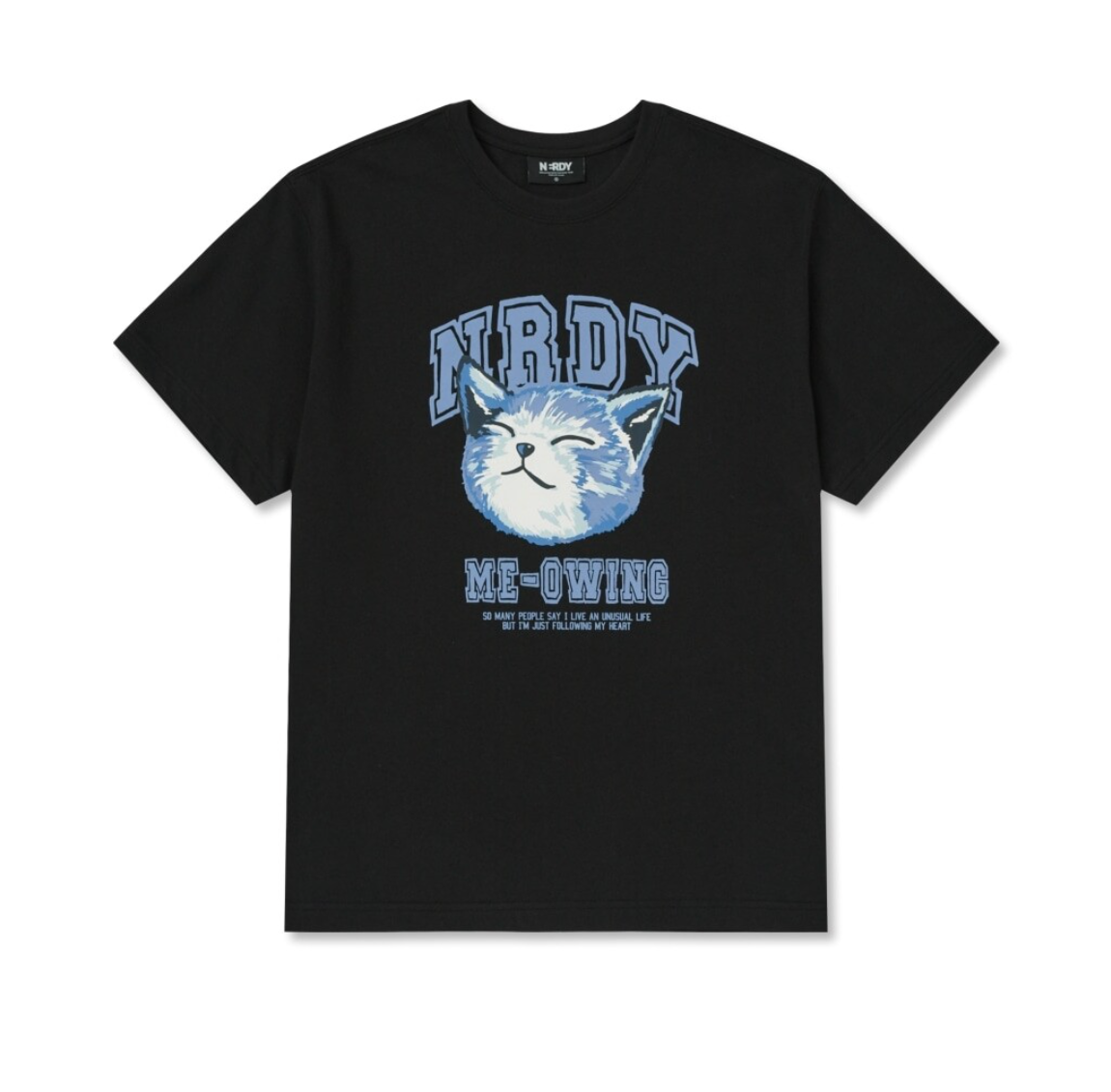 韓國 Nerdy Arch Logo Nero S/S T-Shirt【NY019】