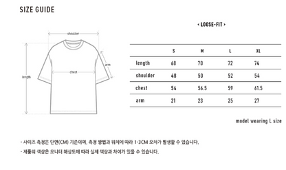 韓國 Markm Round Marco Logo T-Shirt【MA166】
