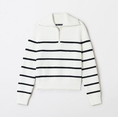 韓國 SPAO Women's Hairy Half-Zip Sweater【SP199】
