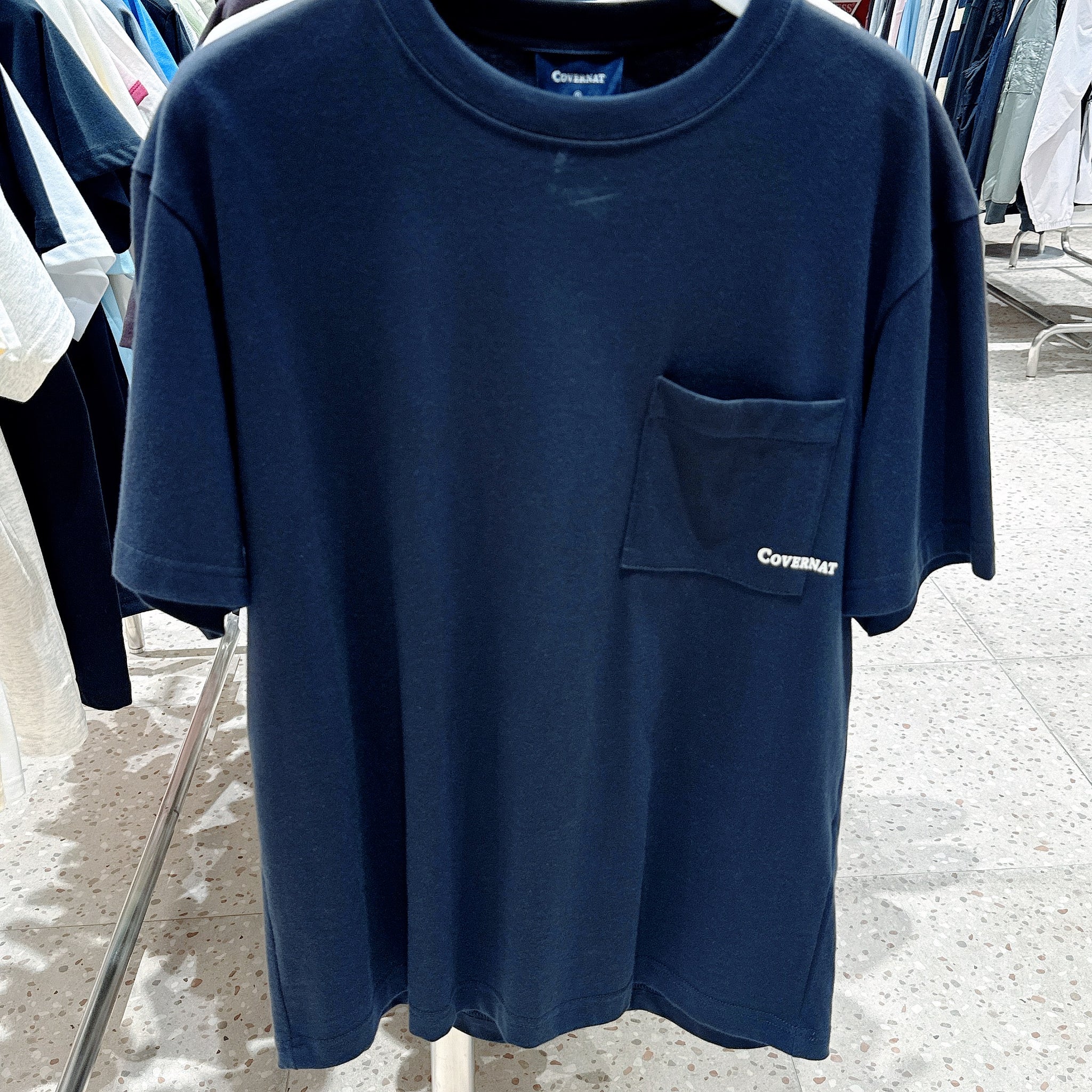 韓國 Covernat Basic Pocket T-Shirt【CO056】