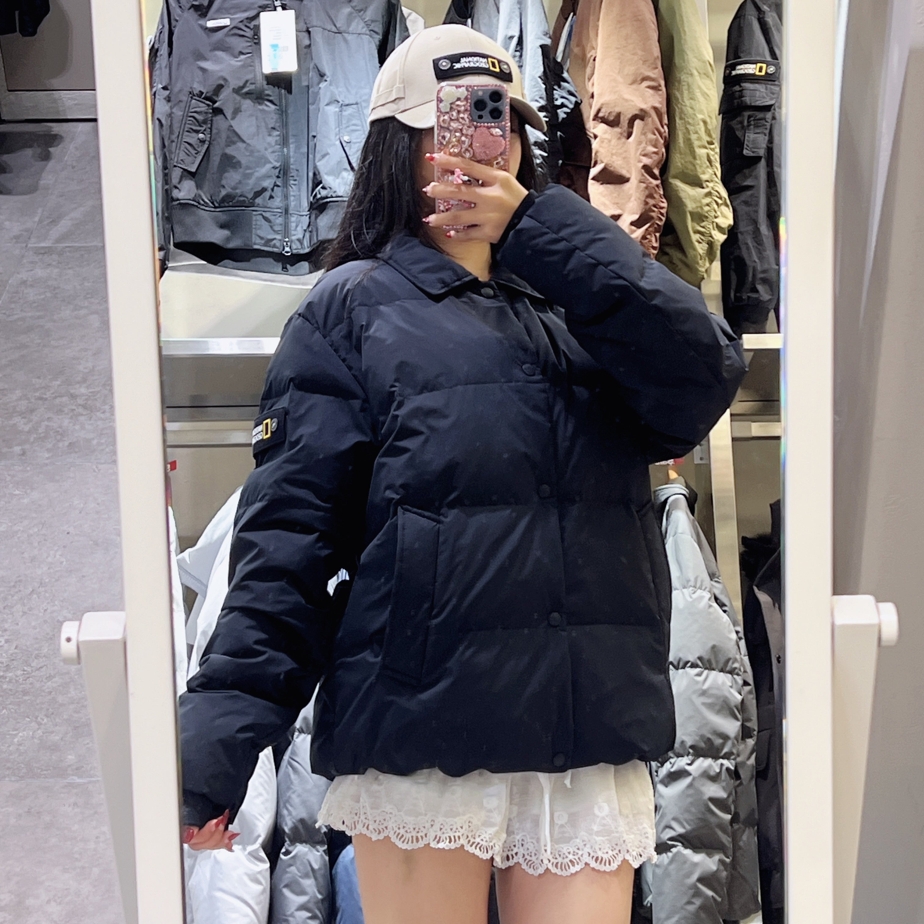 韓國 National Geographic Kara Lightweight Goose Down Jumper (鵝絨)【NG822】