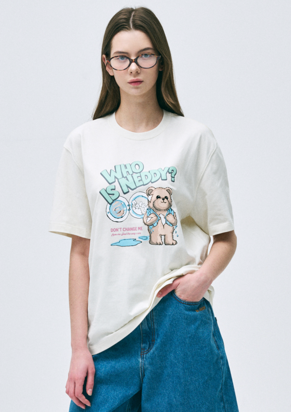 韓國 Nerdy Laundry S/S T-Shirt【NY038】