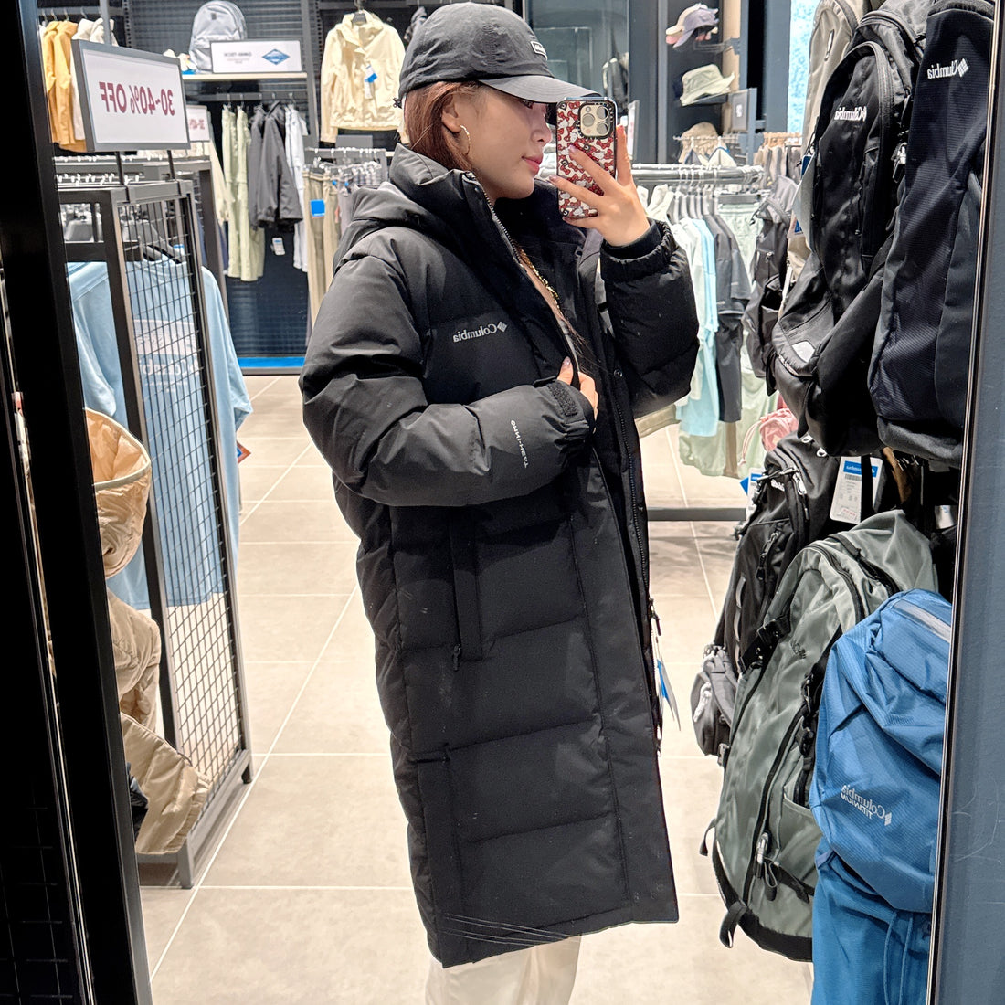 韓國 Columbia Long Padding Goose Down【CB237】
