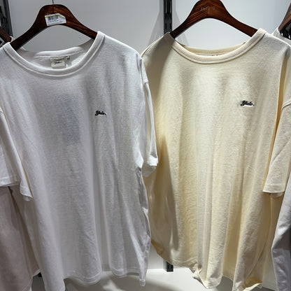 韓國 Yale 2 Pack Embroidered Dan T-Shirt【YA004】