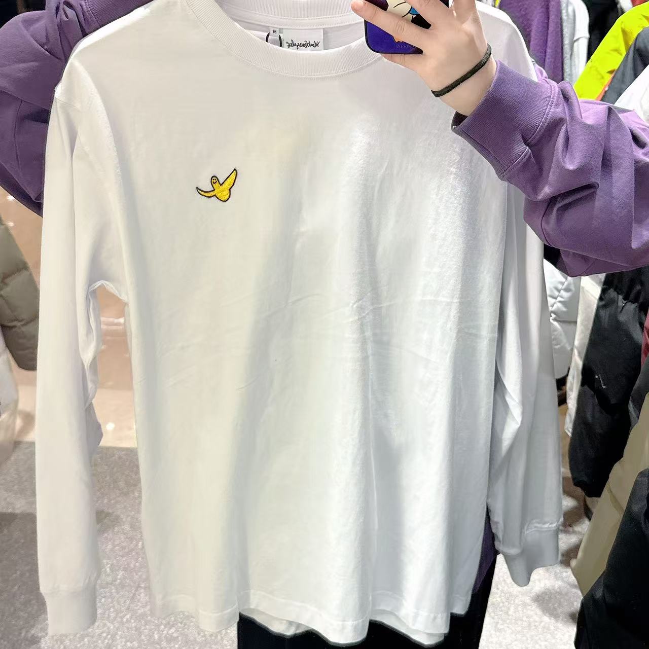 韓國 Mark Gonzales Angel Wappen Long Sleeve T-Shirt【MG222】