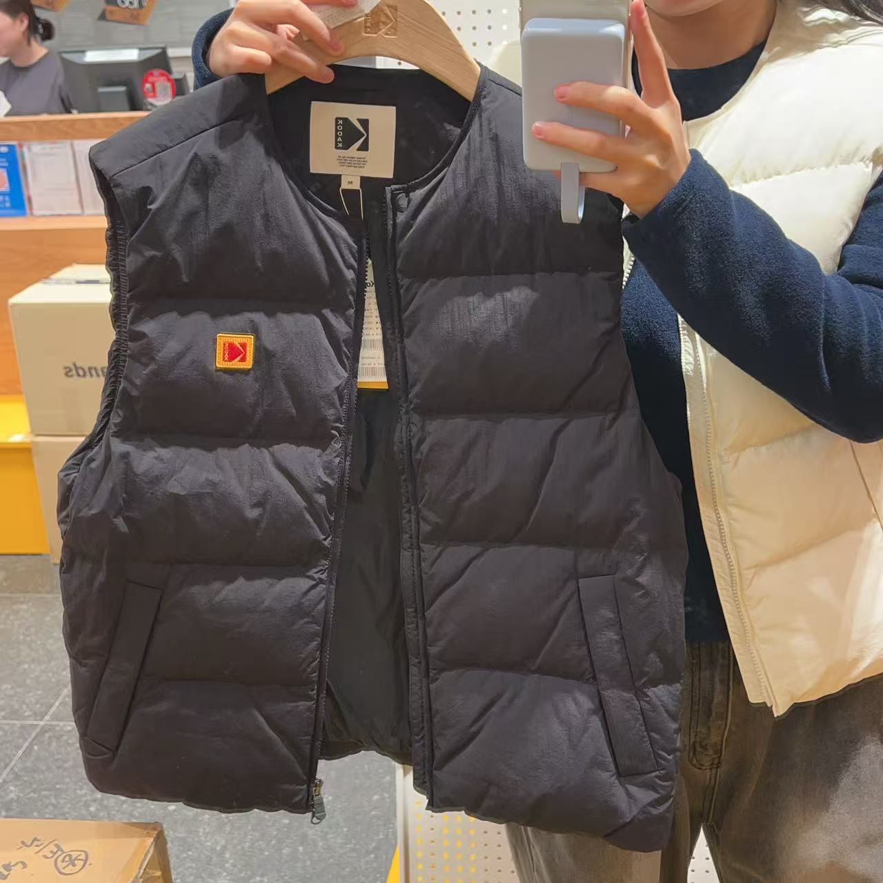 韓國 Kodak Rest Lightweight Down Vest【KK021】