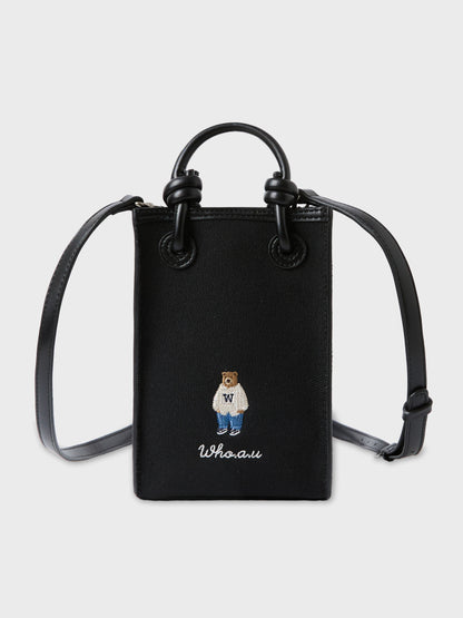 韓國 Who.A.U Canvas Mini Square Bag【WA211】