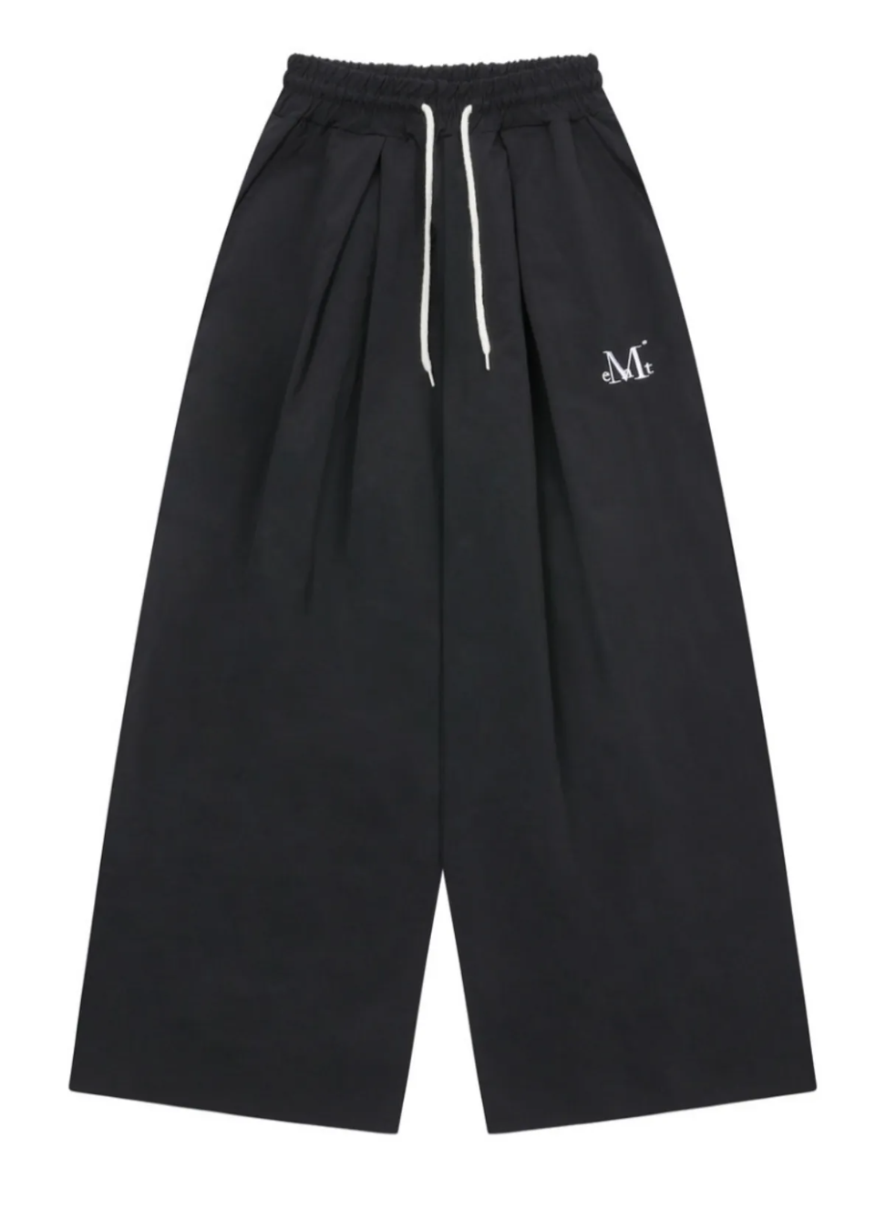 韓國 Mucent Arion Pintuck Wide Banding Pants【MU188】