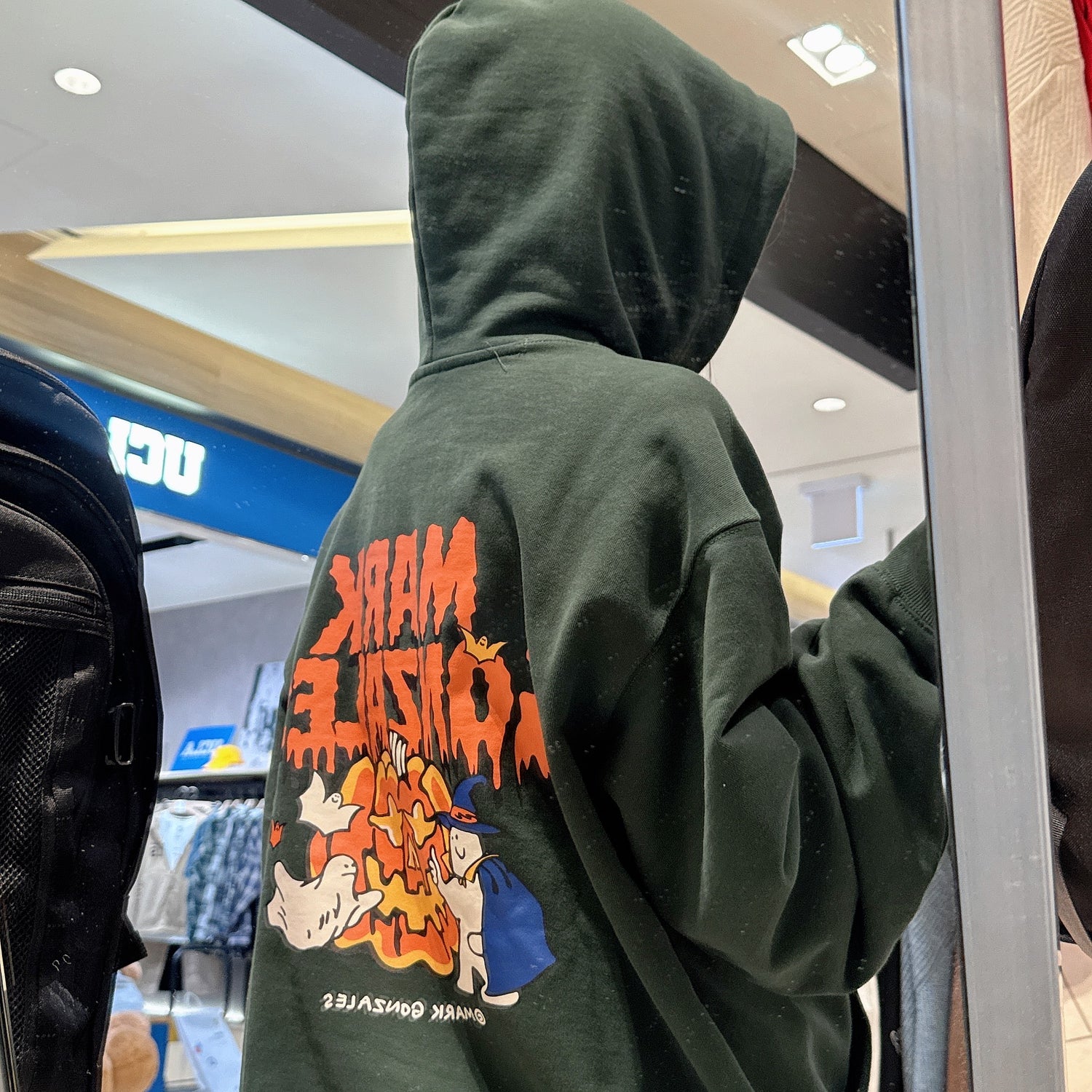 韓國 Mark Gonzales Halloween Pumpkin Graphic Sweat Hoodie【MG193】