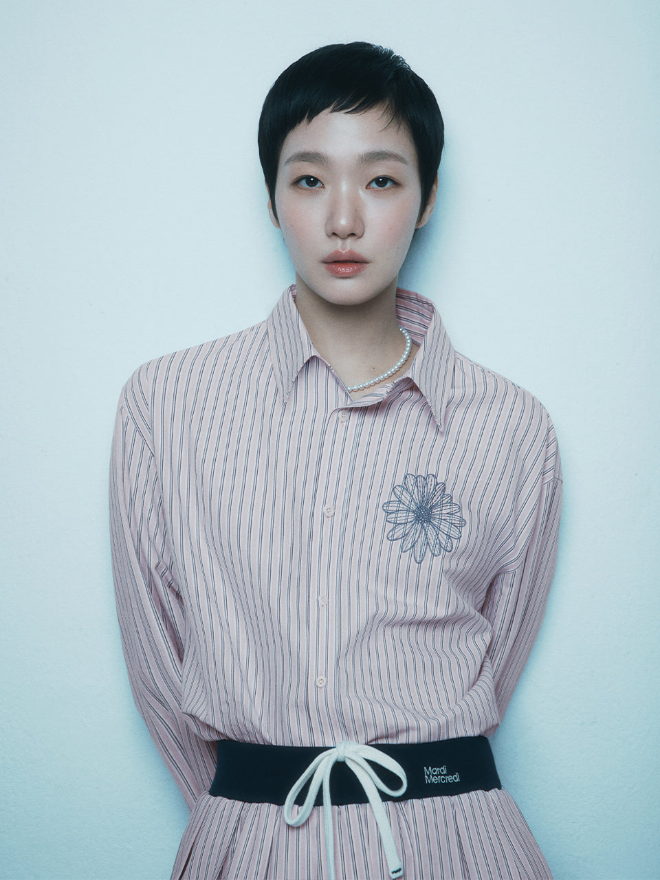 韓國 Mardi Mercredi Cotton Shirt Stripe【MM156】