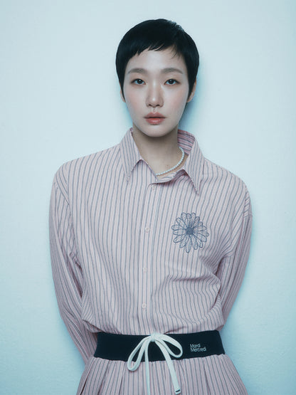 韓國 Mardi Mercredi Cotton Shirt Stripe【MM156】