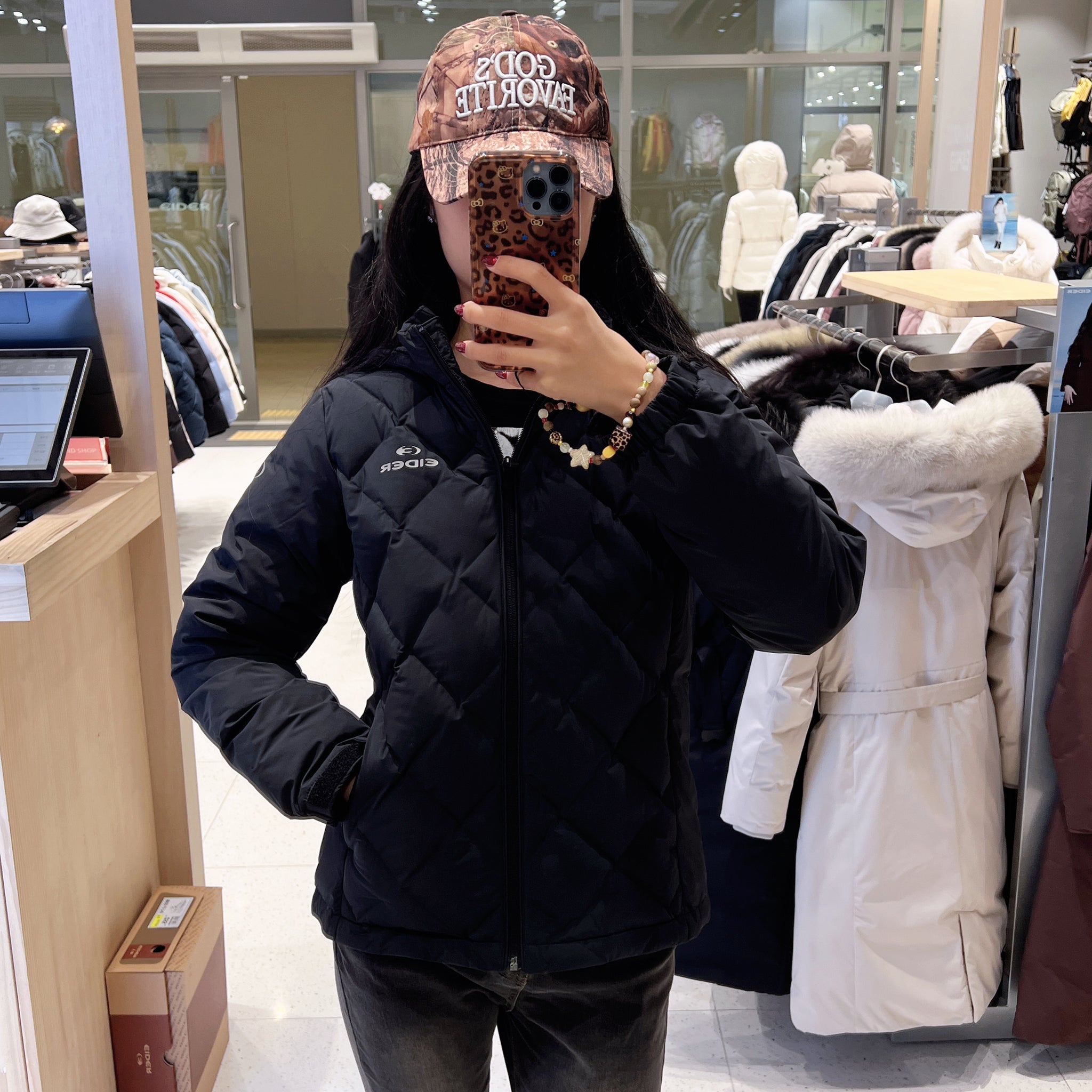 韓國 Eider POP Tube Women's Hybrid Down Jacket (鴨絨)【ER082】