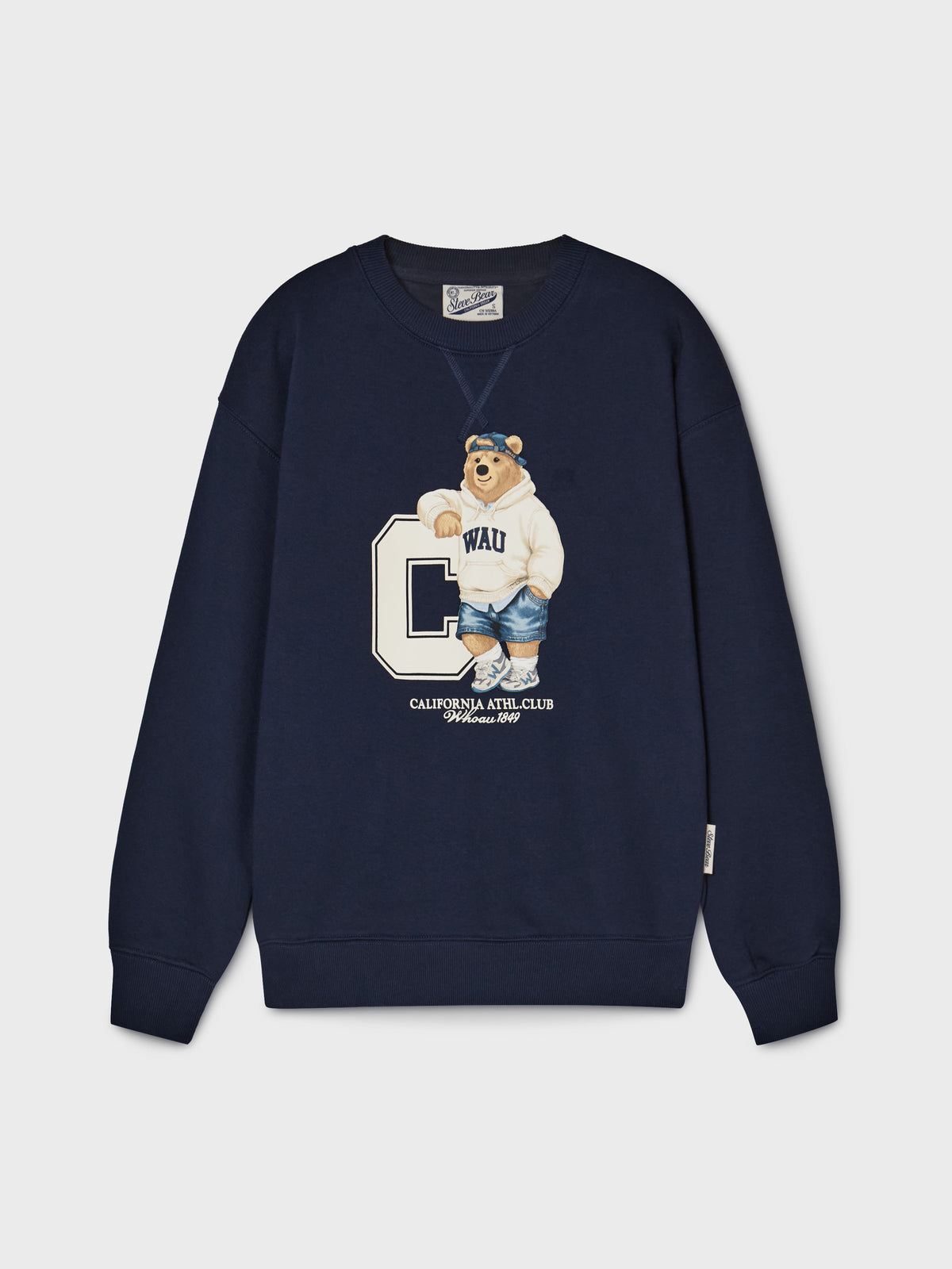 韓國 WhoAU Steve Photo Sweatshirt【WA295】