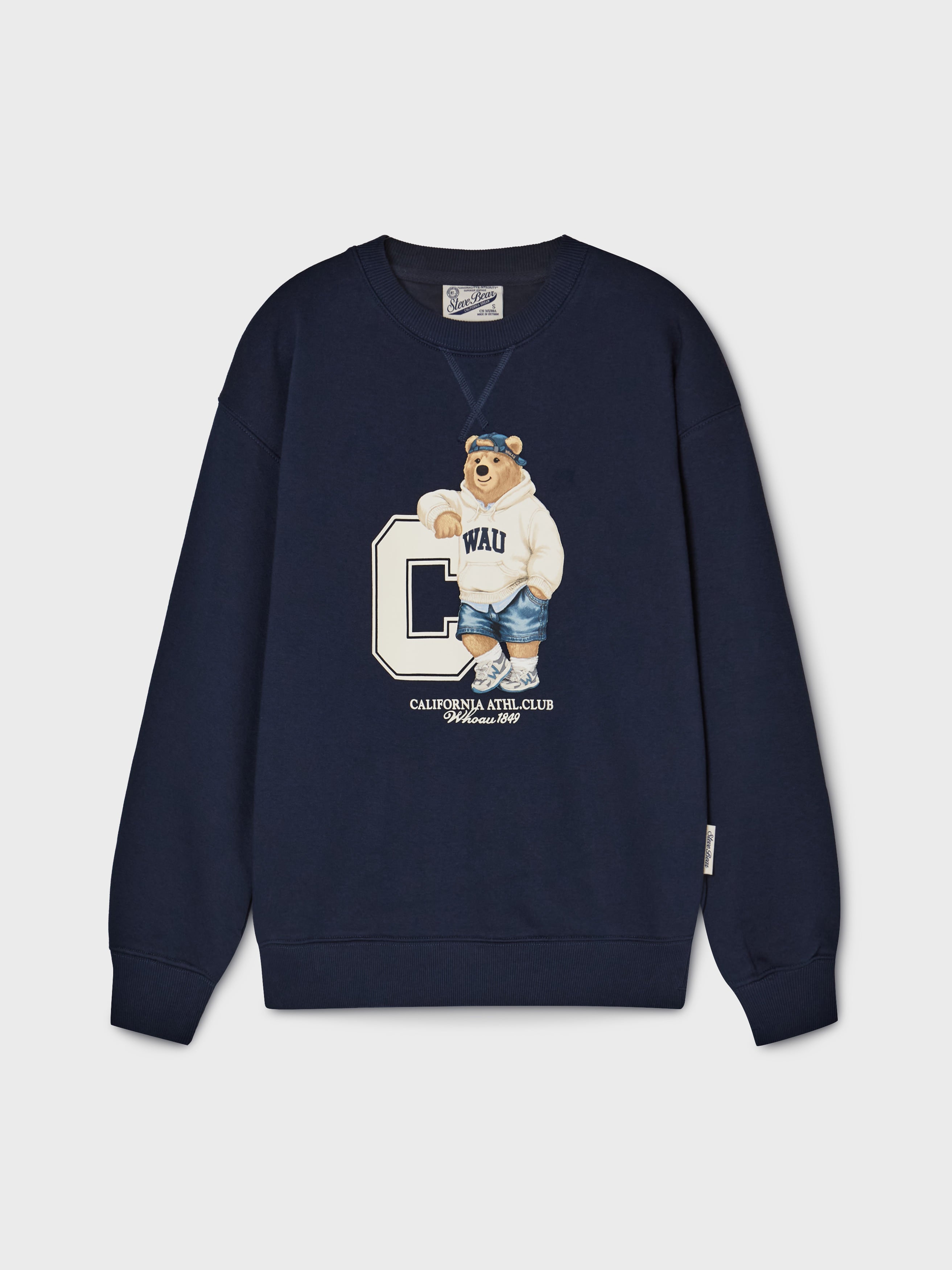 韓國 WhoAU Steve Photo Sweatshirt【WA295】