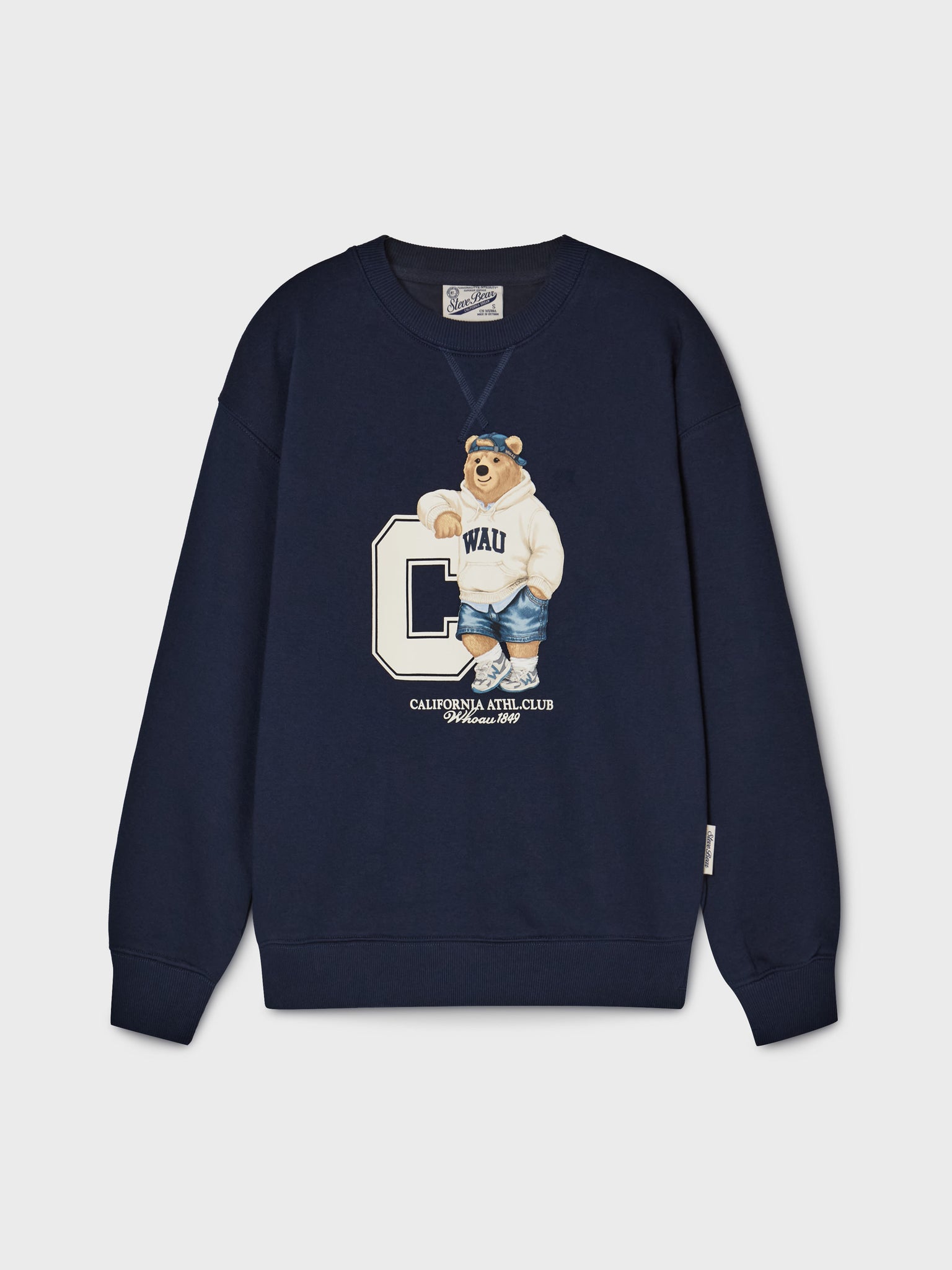 韓國 WhoAU Steve Photo Sweatshirt【WA295】