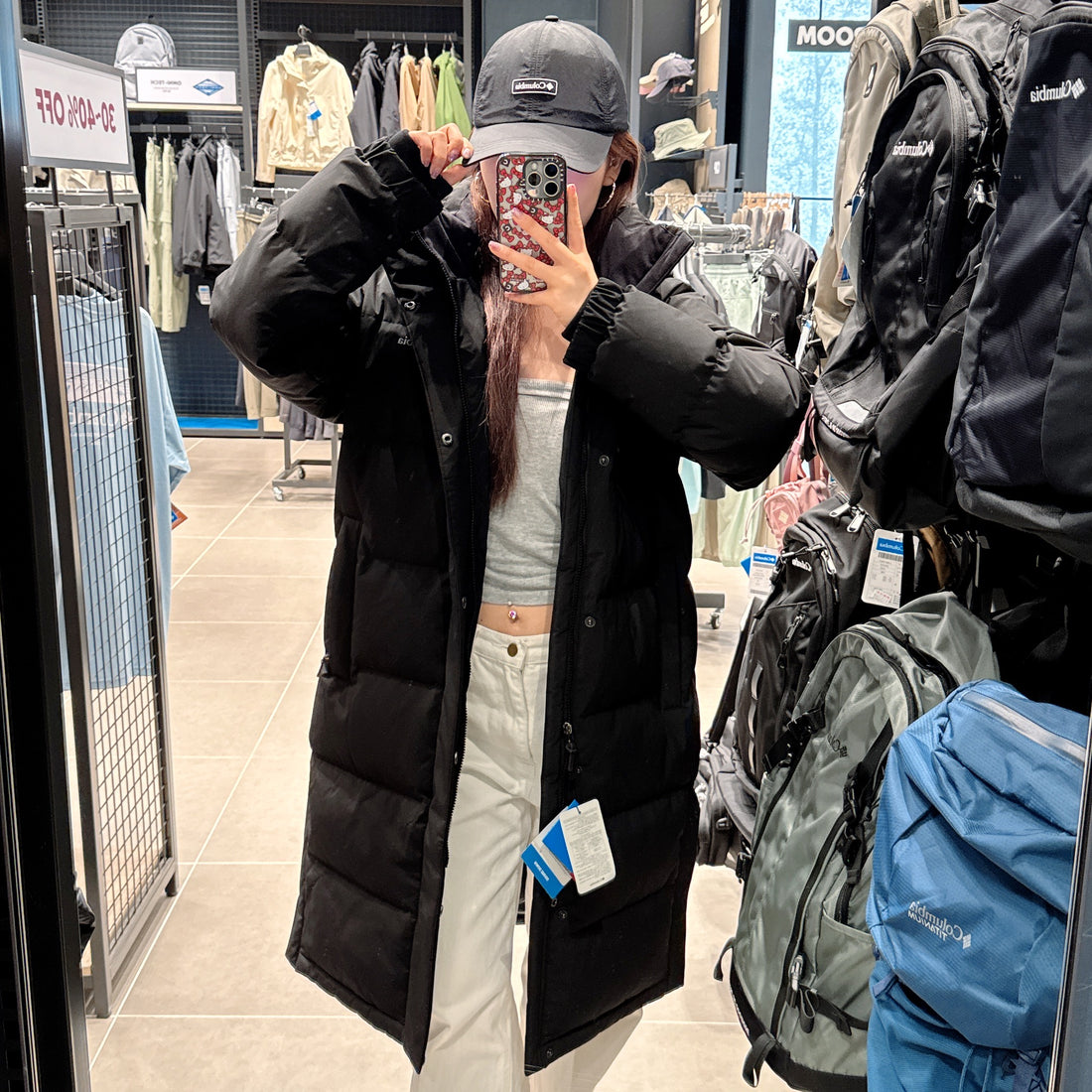 韓國 Columbia Long Padding Goose Down【CB237】