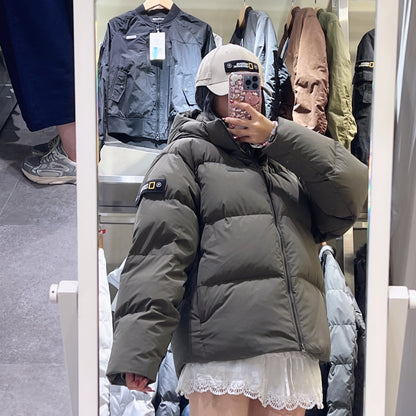韓國 National Geographic Cayman Short Length Goose Hoodie Down Jumper鵝絨【NG818】