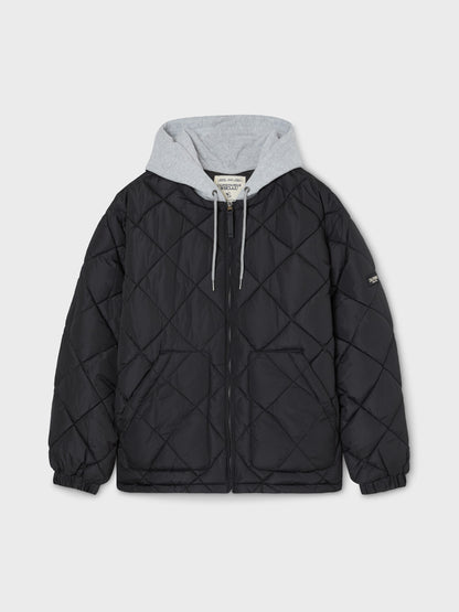 韓國 WhoAU Hood Quilting Jumper【WA015】