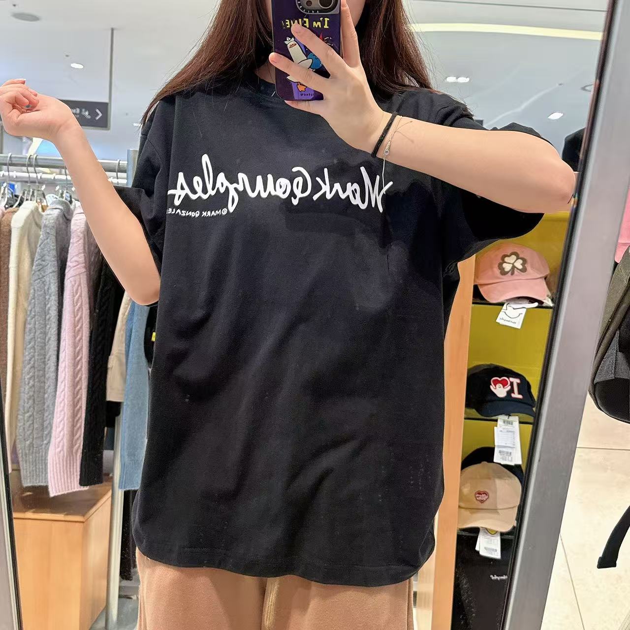 韓國 Mark Gonzales Sign Logo Short Sleeve T-Shirt【MG231】