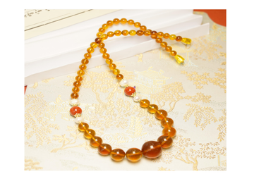 琥珀項鍊【SE672】