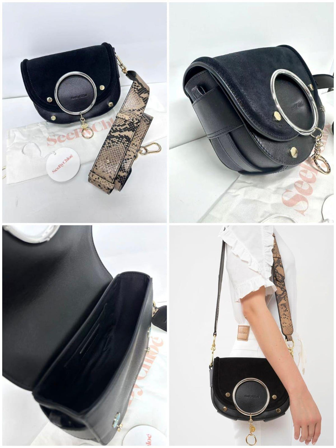 全新See By Chloe Mara Crossbody Bag 【JS624】