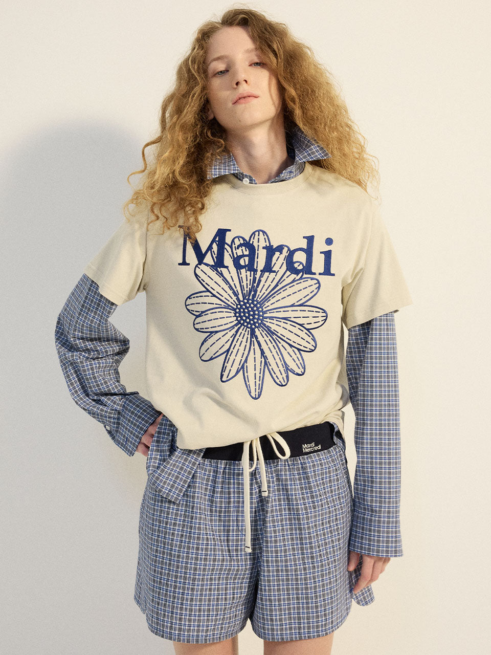 韓國 Mardi Mercredi Tshirt Flowermardi Needlework【MM288】