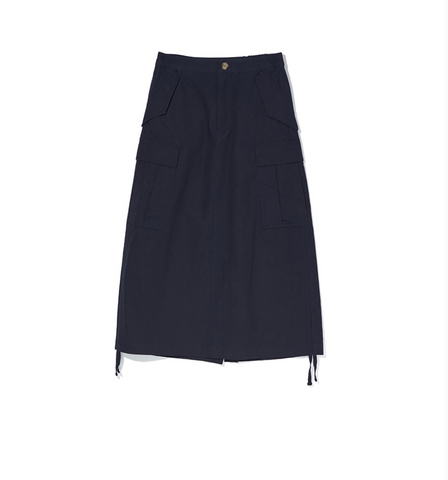 韓國 Markm Women's Ripstop Cargo Long Skirt【MA224】