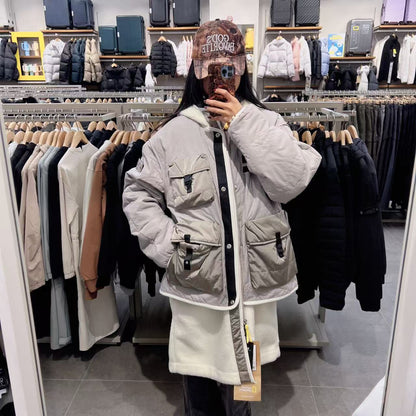 韓國 National Geographic Filmmaker Night Shoot Fleece Long-Length Jacket【NG231】